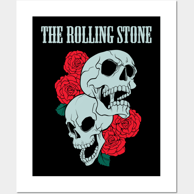 THE ROLLING STONE BAND Wall Art by dannyook